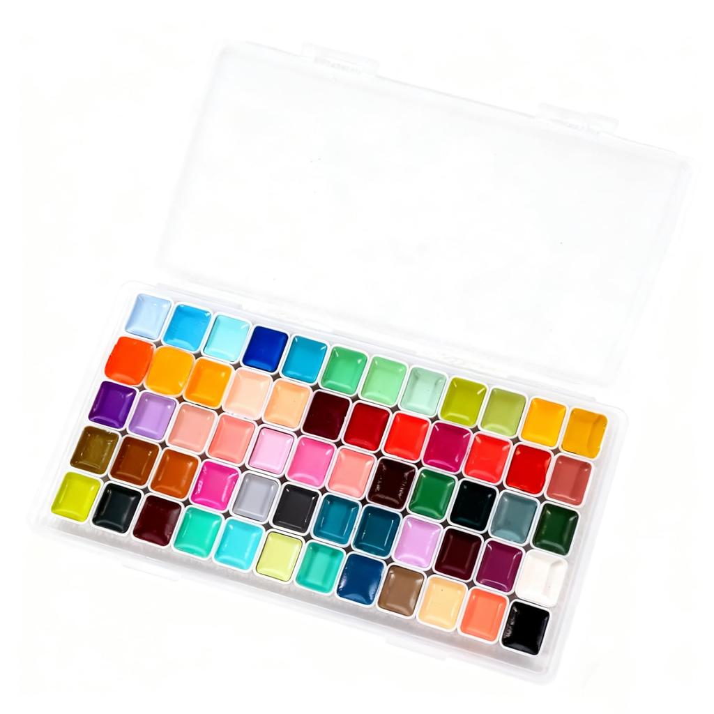 Watercolor Paint Set 98/60/48/36/24 Colors, Professional-quality art supplies for artists adult painting aketching, Non-Toxic