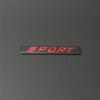 Car personalized modification car sticker metal sports car logo, sports version body sticker tail label scratches decorative sticker side label