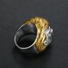 S925 silverring personlig Trump ring guld herrring present till vänner under semestern