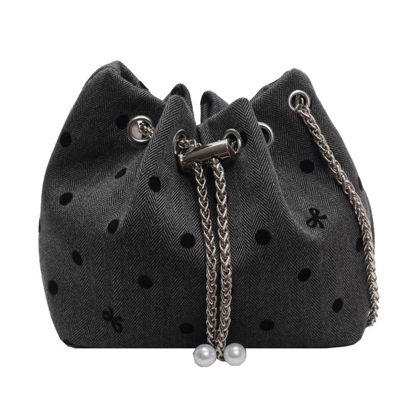 Fashion Small Bag, Bucket Bag, Shoulder Bag, Chain Bag, Simple Trendy Messenger Bag, Casual Bag.