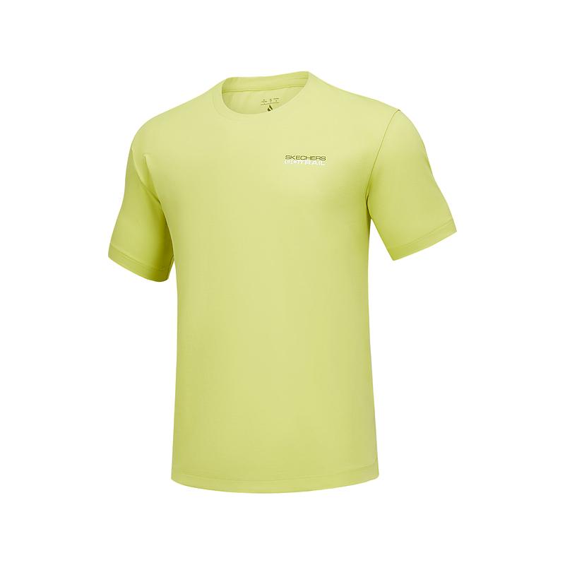 Skechers Casual Loose Round Neck Short Sleeve T-Shirt Men tops Bodhi-Green P225M177-05KK M