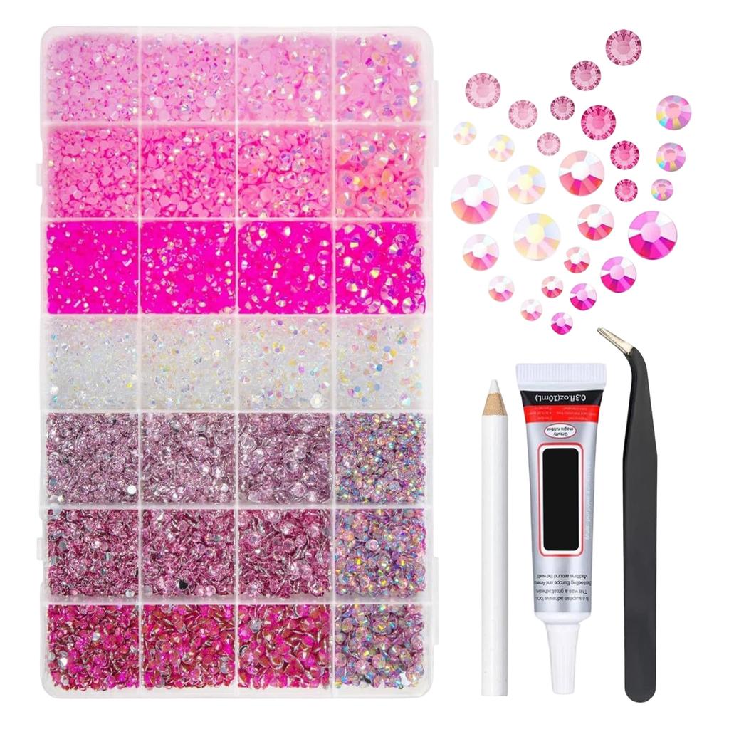 1 Bottles Of 10ml Glue 28 Colors Of Resin Dazzling, Dazzling Kit With 1 Pieces Of Glue For Clothing Shoes Art Book Art 10ml