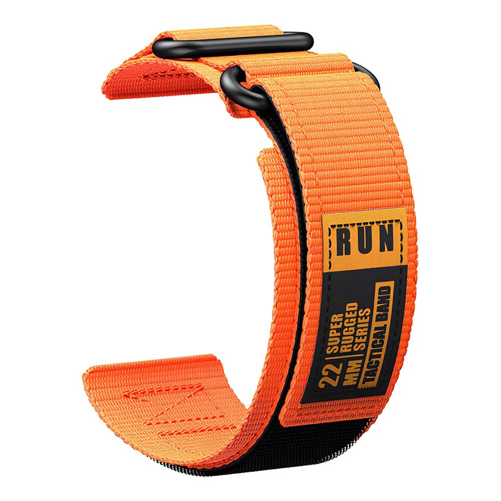 22mm Hook and Loop Nylon Watch Band For Suunto Vertical 2/RACE S/Run/Ocean Sport Replacement Wrist Strap For Suunto 5 9 Peak Pro