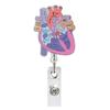 New Glitter Nurse Doctor Retractable Badge Reels Kawaii Cartoon Medical Theme Badge Reels Id/Ic Card Holder Hospital Supplies