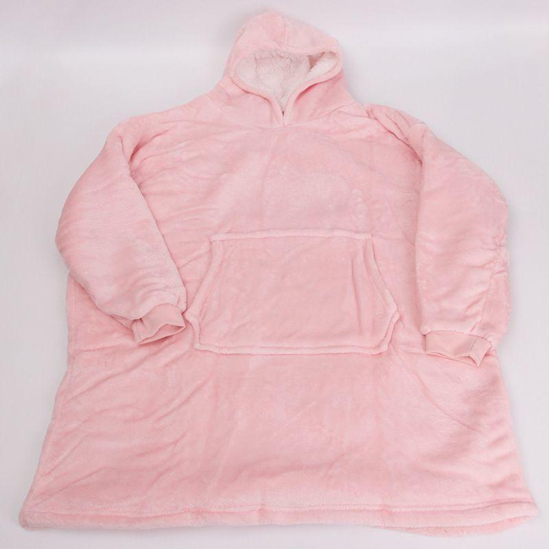 Warm And Cozy Oversized Blanket Hoodie For Adults And Kids With Giant Pocket