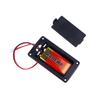 1 Set Diy Accessories 9V Battery Case Holder Cover Box For Acoustic Guitar Bass Pickup Black Guitar Parts