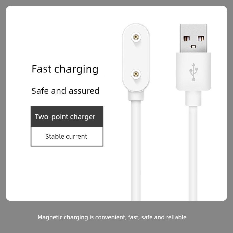 

Fit3 Watch Charging Cable Watchfit2 Watch Charger Charging Plug Huawei Bracelet 9/8/7/6 Smart Sports Magnetic Base New Data Cable Mini Accessories White charging cable Applicable: Huawei S-TAG
