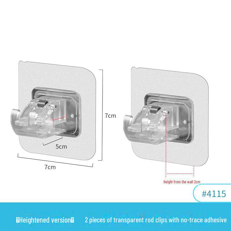 Schlagfreie multifunktionale Teleskopstange: Kompakte Duschvorhang- und Trocknungslösung