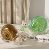 Ornement de bureau Escargot Cristal Coquelicot Moule en Silicone 3D