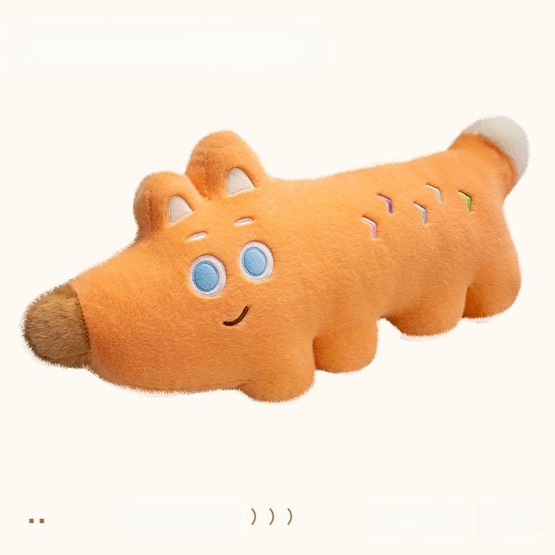 Crocodile Duck Fox Dog Plush Pillow Pp Cotton Long Toys Bedroom Gifts Decor