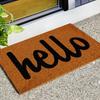 Imitation Coconut Palm Entry Silk Ring Doormat Entrance Entrance Door Foot Pad Non-Slip Floor Mat Pvc Household Carpet Mat