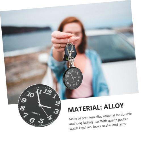 Nurse Watch, Pocket Watch, Quartz Pocket Keychain, Alloy Nurse Watch Pendant, Student Watch ()