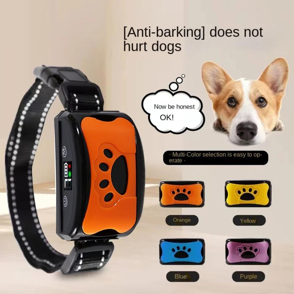 Neues Ultraschall-Antibell-Trainingshalsband mit USB-Anschluss für Hunde – Stoppt das Bellen und vibriert, Antibell-Gerät für Hunde – Dropshipping verfügbar