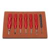 7 Pcs Watch Back Cover Opener Tool Multi Specification Aluminum Alloy Pry Back Case Remover Watch Repair Tool