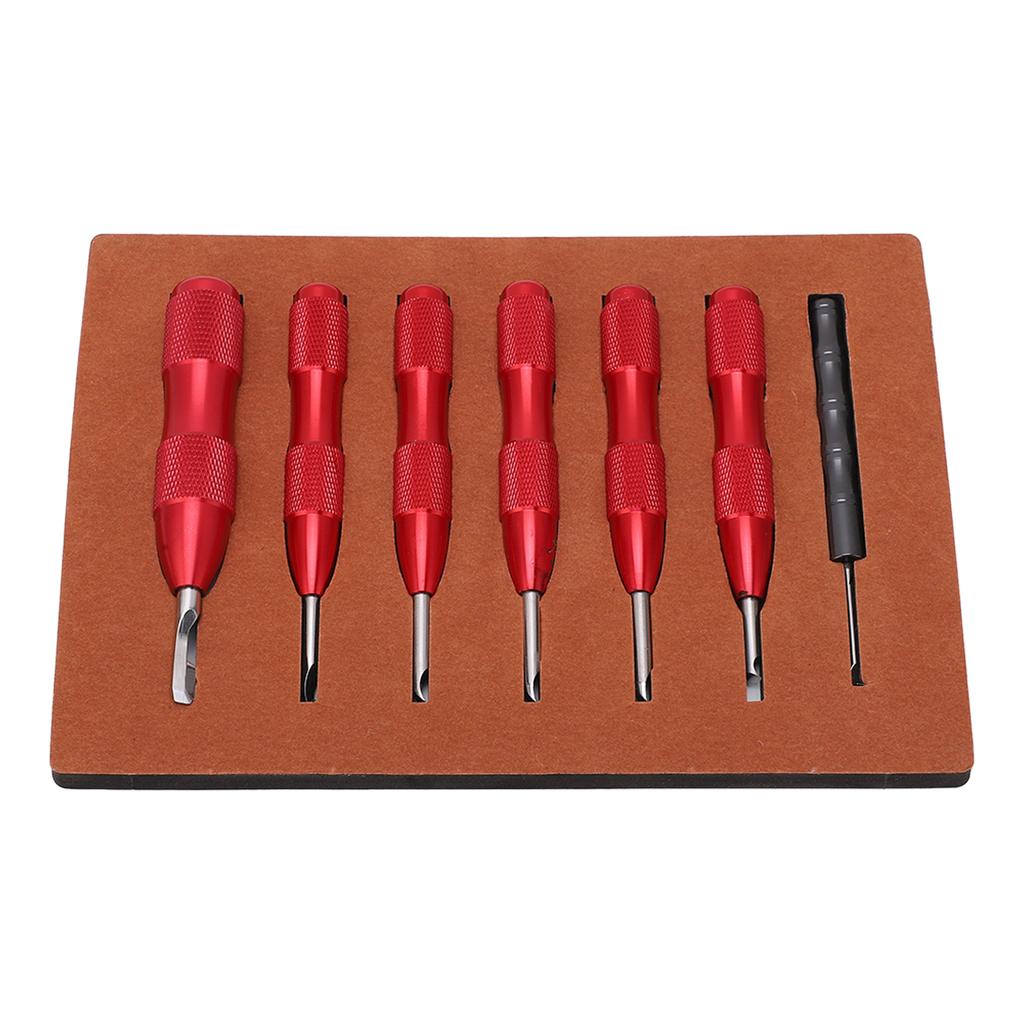 7 Pcs Watch Back Cover Opener Tool Multi Specification Aluminum Alloy Pry Back Case Remover Watch Repair Tool