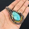Amazonite Gemstone Pendant Handmade Jewelry, 999 Copper Wire Wrapped Pendant Sodalite Jewelry, Gift For Her Women Pendant Brand New Pendant