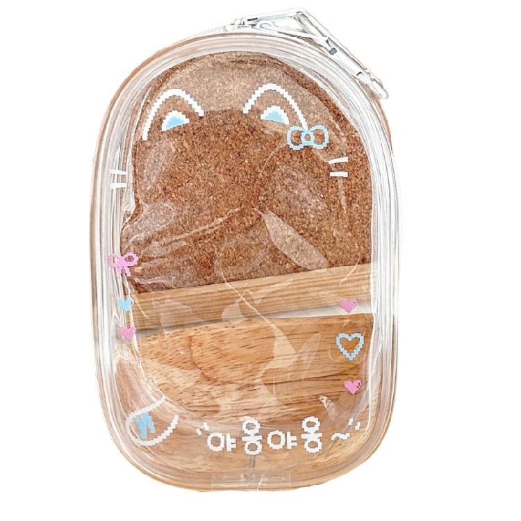 Leakproof Doll Display Pouch With Carabiner Clip Compact Figure Protector Case For Teens Cosplay Enthusiasts