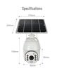 Outdoor Wireless PTZ Solar Camera with Night Vision & Mobile Remote Access