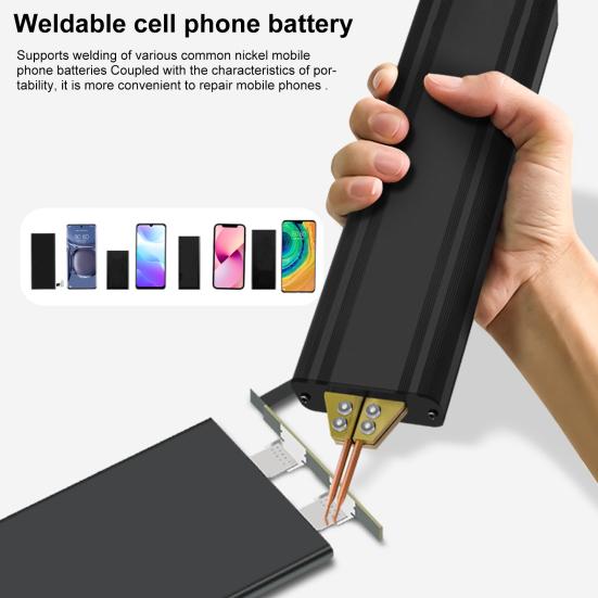 

Мини-аппарат для точечной сварки Yousheng, высокоэффективный 80-ступенчатый регулируемый перезаряжаемый портативный ручной аппарат для точечной сварки, сварочный инструмент