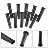 Angle Grinder Protector Cable Sleeve 10pcs 9mm/0.35Inch Black