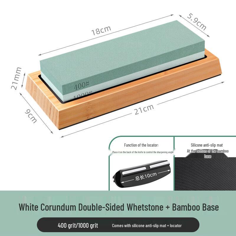 Chixing White Corundum Kitchen Knife Sharpening Stone