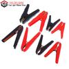 2PCS 100/300/500A Crocodile Alligator Clips Car Battery Insulated Clip Clamp Test Connector For Electrical Battery Chargers