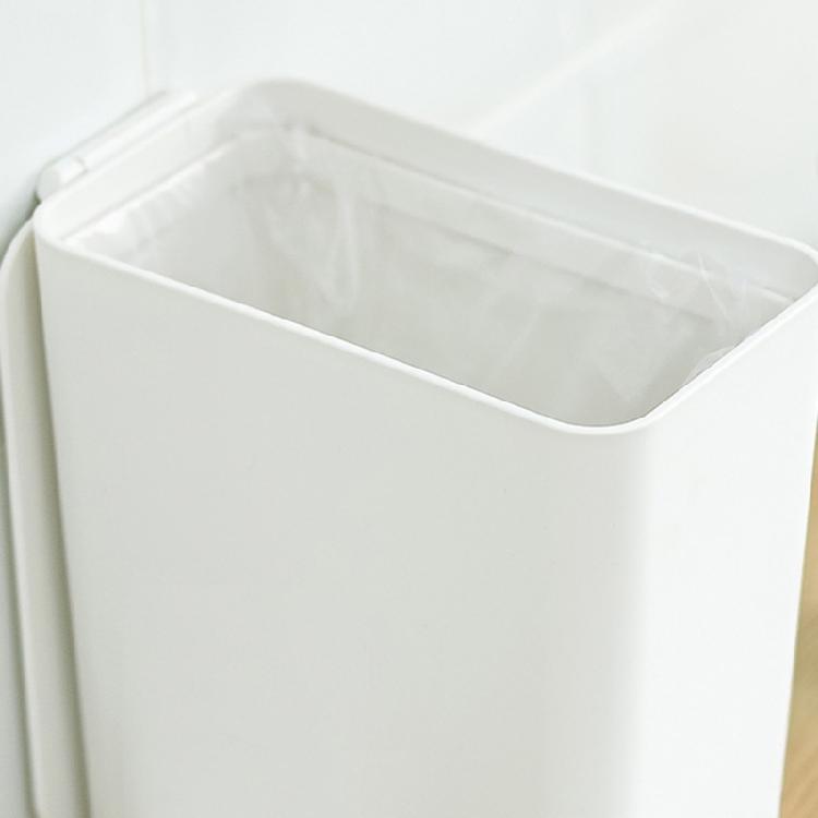 Functional Waste Bin with Lid Desktop Container Storage Home Garbage Container