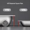 Mei Chu 304 Stainless Steel 40cm Deep Square Tray
