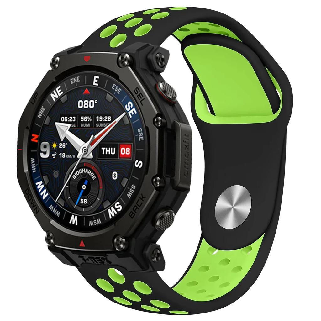 Cinturino in Silicone da 20mm 22mm per Amazfit T-Rex3 Pro 48mm 44mm Helio Balance 2 1 Braccialetto Amazfit Active 2 Bip 6 5 GTR 4 3