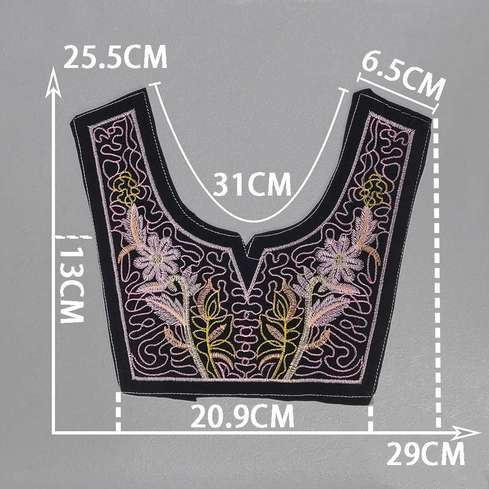 Sewing Diy Lace Ethnic Style Miao Embroidery Clothing Apparel Accessories Performance Costume Accessories Lace Embroidery Embroidery