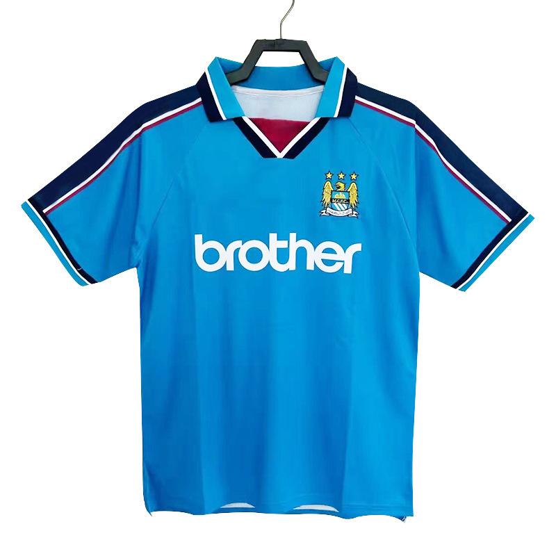 Club retro jersey home and away retro top nostalgic league Champions League version short sleeve Red Devils main Real Madrid