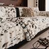 Plush Sofa Cushion New Sofa Seat Cushion Autumn And Winter Sofa Cover Towel Sofa Cover Cloth Non-Slip Sofa Towel