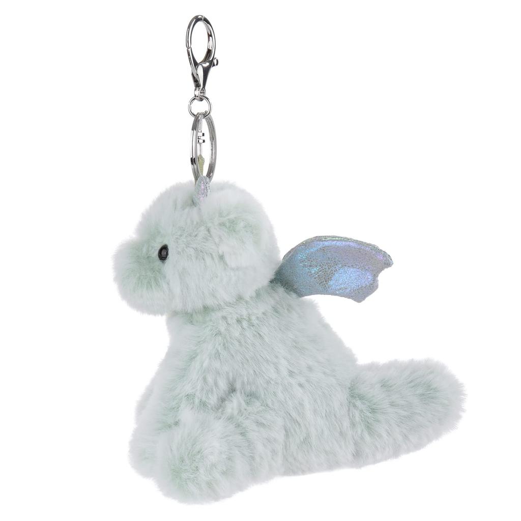 Apricot Lamb Dragon Cute Soft Animal Keychain Plush Suitable for Men and 10cm Toy, Women, Backpack, Wallet,