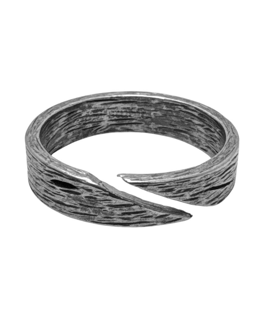 Axi Studio (Surgical Steel) Split Wood Ring