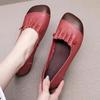 Shallow Mouth Single Shoes Retro Women's Shoes Women's Flat Bottom Casual Comfortable Women's Single Shoes Work Shoes