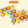 Early Childhood Cognitive Wooden Shape Matching & Color Recognition Egg Toy