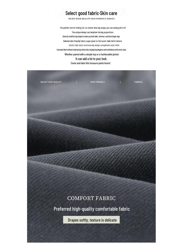 Women's High-Waist Wide-Leg Banana Pants