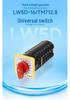Zhuochao LW5D-16/TM712.8 Capacitor Cabinet 12-Circuit Universal Changeover Switch