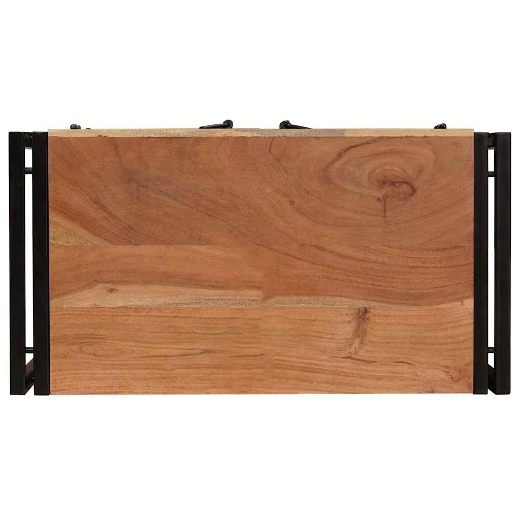 Nightstand Brown 66 x 35 x 76 cm Solid Acacia Wood