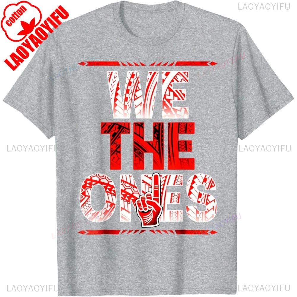 Vintage Roman Reigns Design We The Ones Wrestler OTC Yeet TShirt Cotton Short Sleeve Casual Fashion Loose Hip Hop Man Tshirt