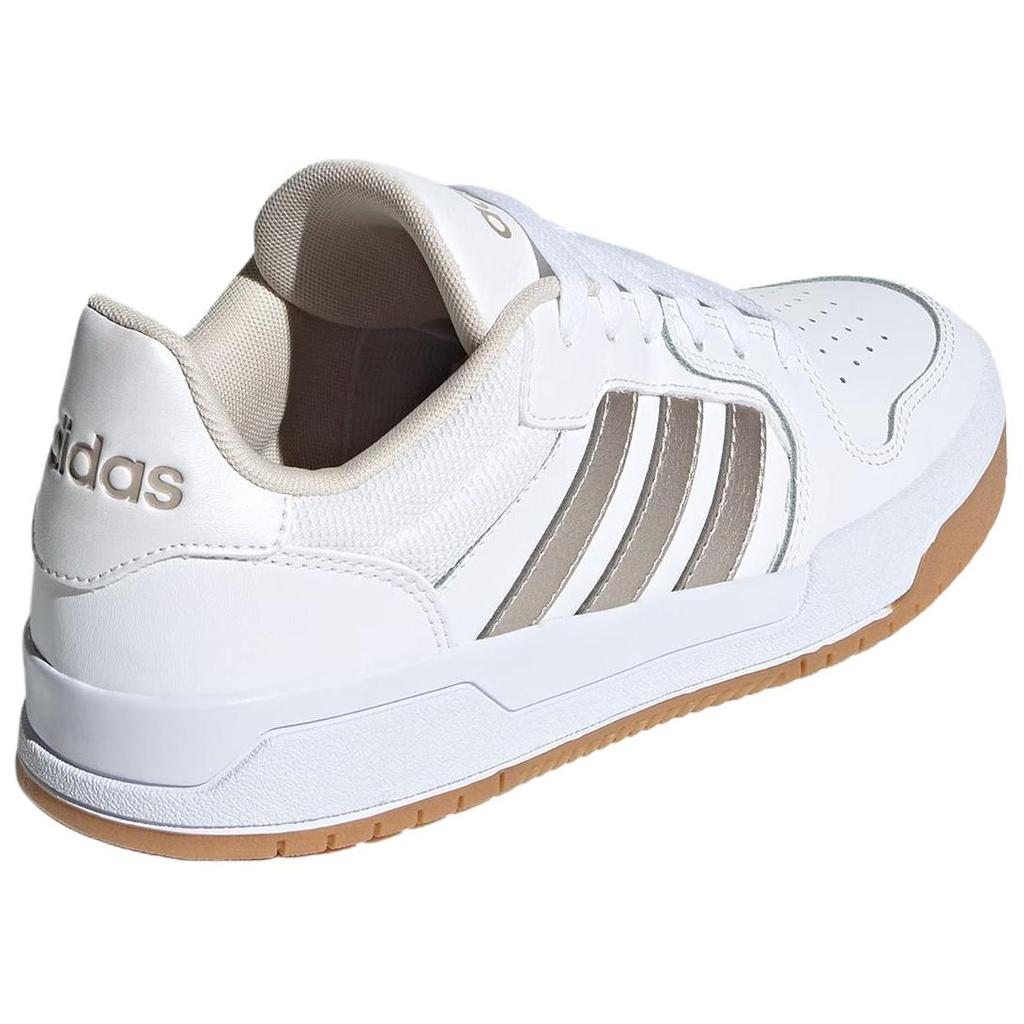 Adidas ENTRAP Slip Resistant Abrasion Resistant Low top Skateboard Shoes Unisex White Silver JP9960