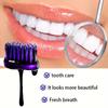 Dentifrice violet pour appareil dentaire, nettoyage en profondeur, haleine fraîche, Booster de blanchiment, 30Ml, idéal pour la maison et les voyages