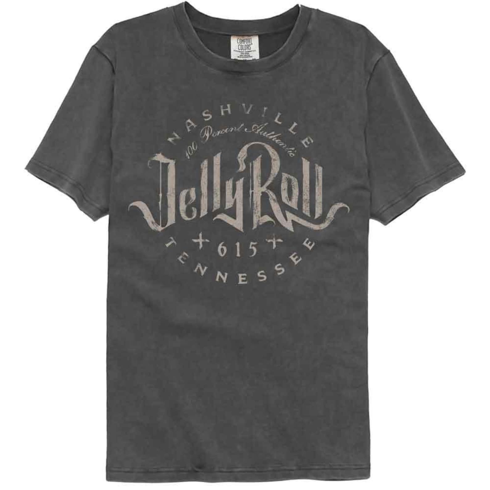 Jelly Roll Nashville TN Pepper Comfort Colors T-Shirt L