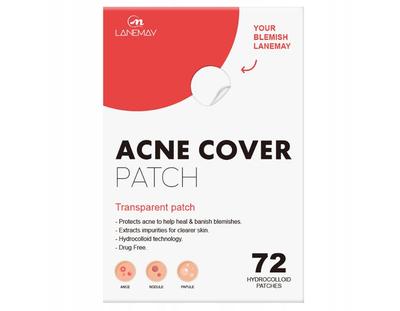 Hydrocolloid Pimple Patch for Acne To Cover and Blemishes 72pcs