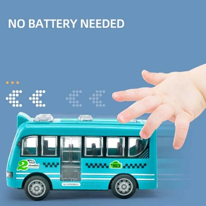 Simulation Inertial School Bus Toys Car Toys for Kids Educational Interactive Toys