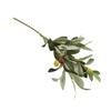 Plastic Artificial Olive Branch With Olive Fruit Fake Plant Decoration  DIY Projects