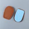 1 Pair Cowhide Latex Height Increase Insoles Breathable High Elastic Shock-Absorbing Insole For Daily Walking Long Standing