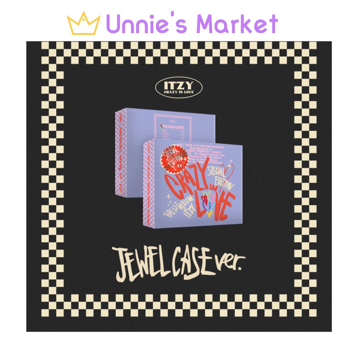 

ITZY [CRAZY IN LOVE] Специальный выпуск Jewel Case Ver. + Бесплатный подарок 1ea