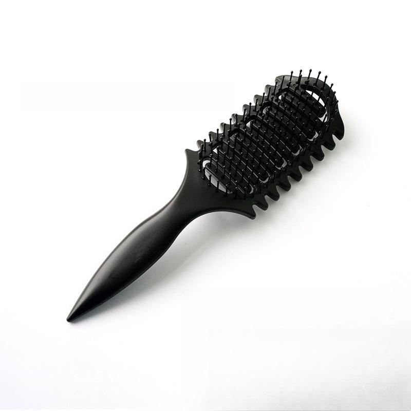 Bouncing Comb, Hollow Massage Comb, Cross-border Comb, Hair Dryer, Two-in-one, for Straightening and Fluffy Curling Hair