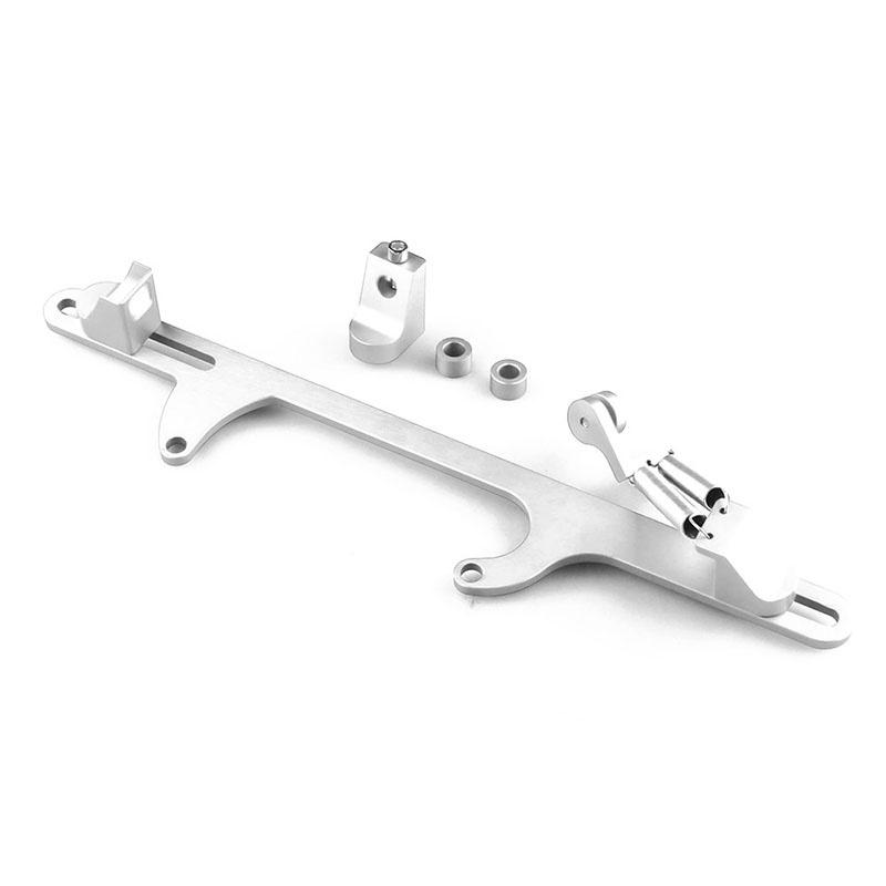 Durable Aluminum Throttle Cable Carb Bracket Set In Vibrant Colors For Holley 4500 Dominator